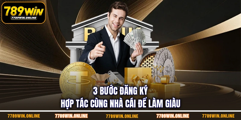 3 bước đăng ký hợp tác cùng nhà cái để làm giàu